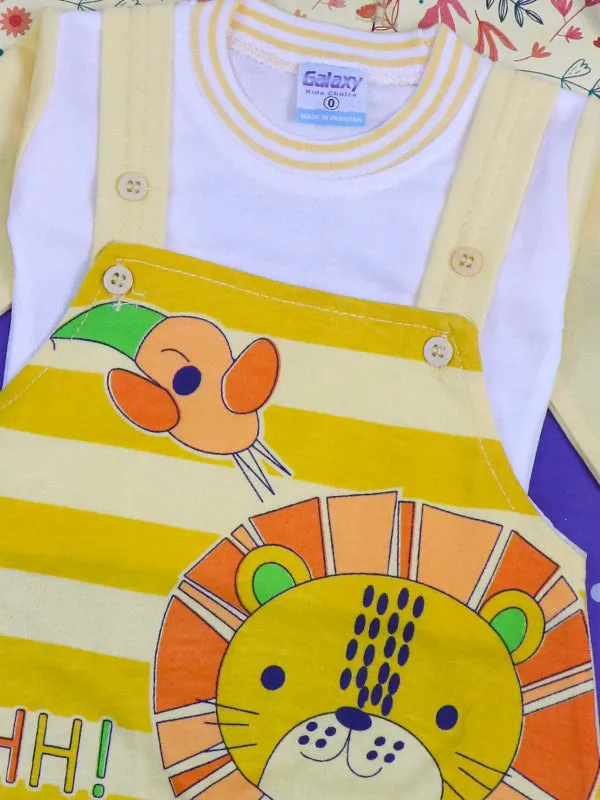 0Mth - 3Mth Rahh Yellow Romper For Newborn HG NBR32