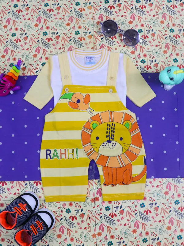 0Mth - 3Mth Rahh Yellow Romper For Newborn HG NBR32