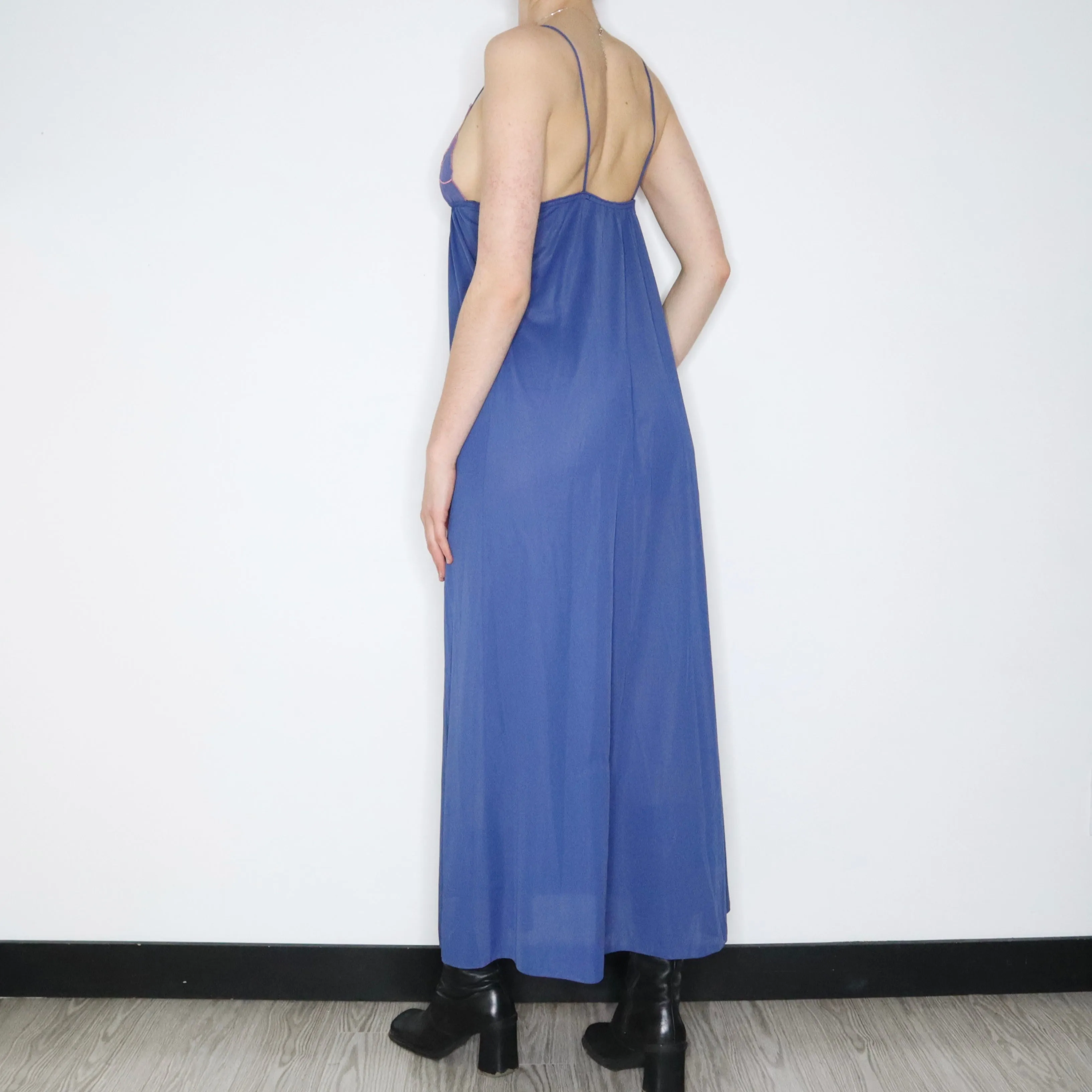 70s Blue Nightgown (Small) 