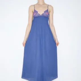70s Blue Nightgown (Small) 