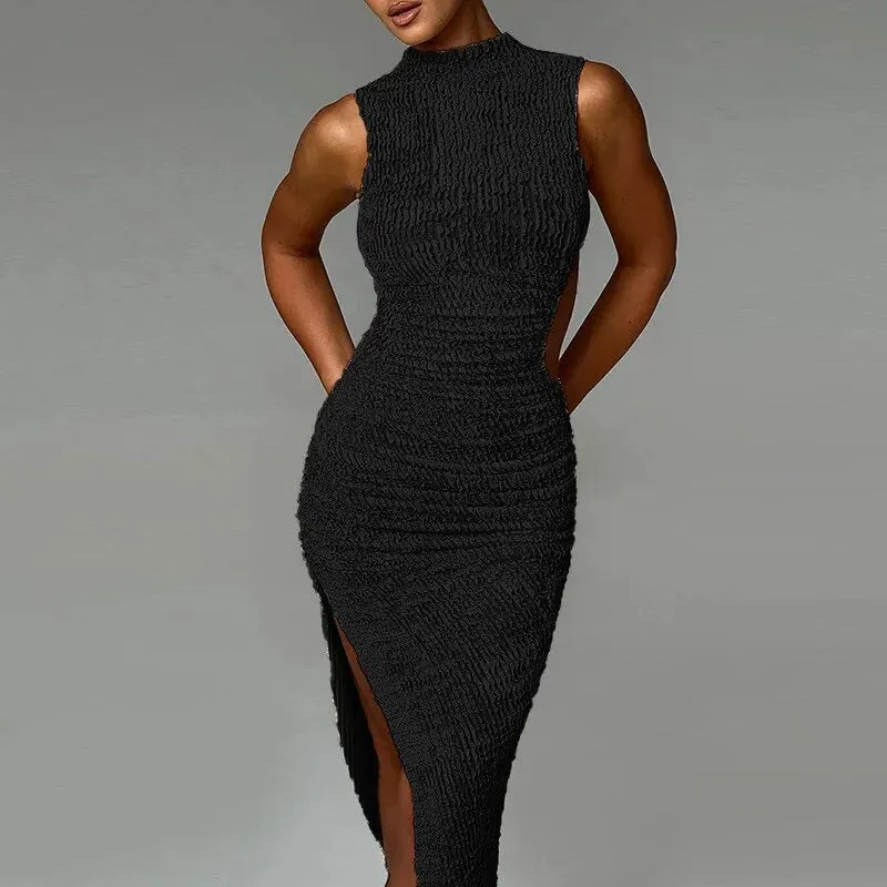 Alice Hollow Out Backless Sexy Maxi Dress