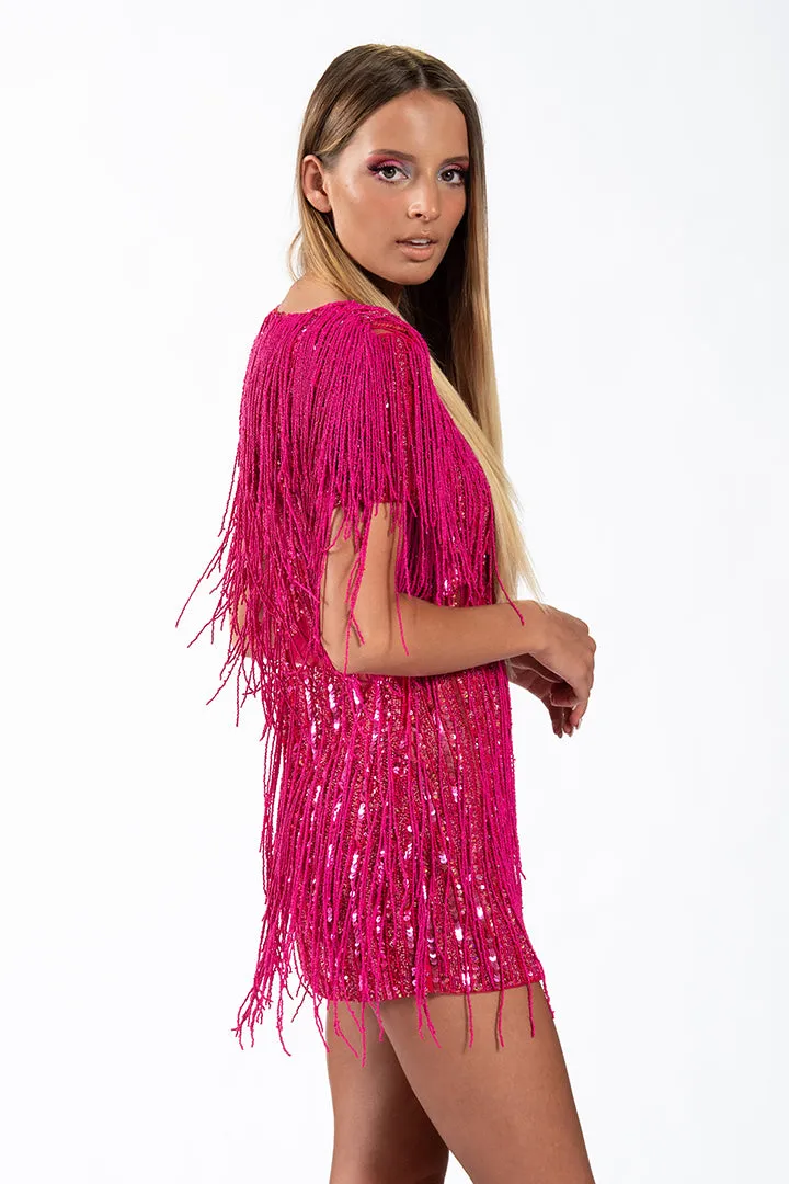 Any Old Iron Pinky Dress