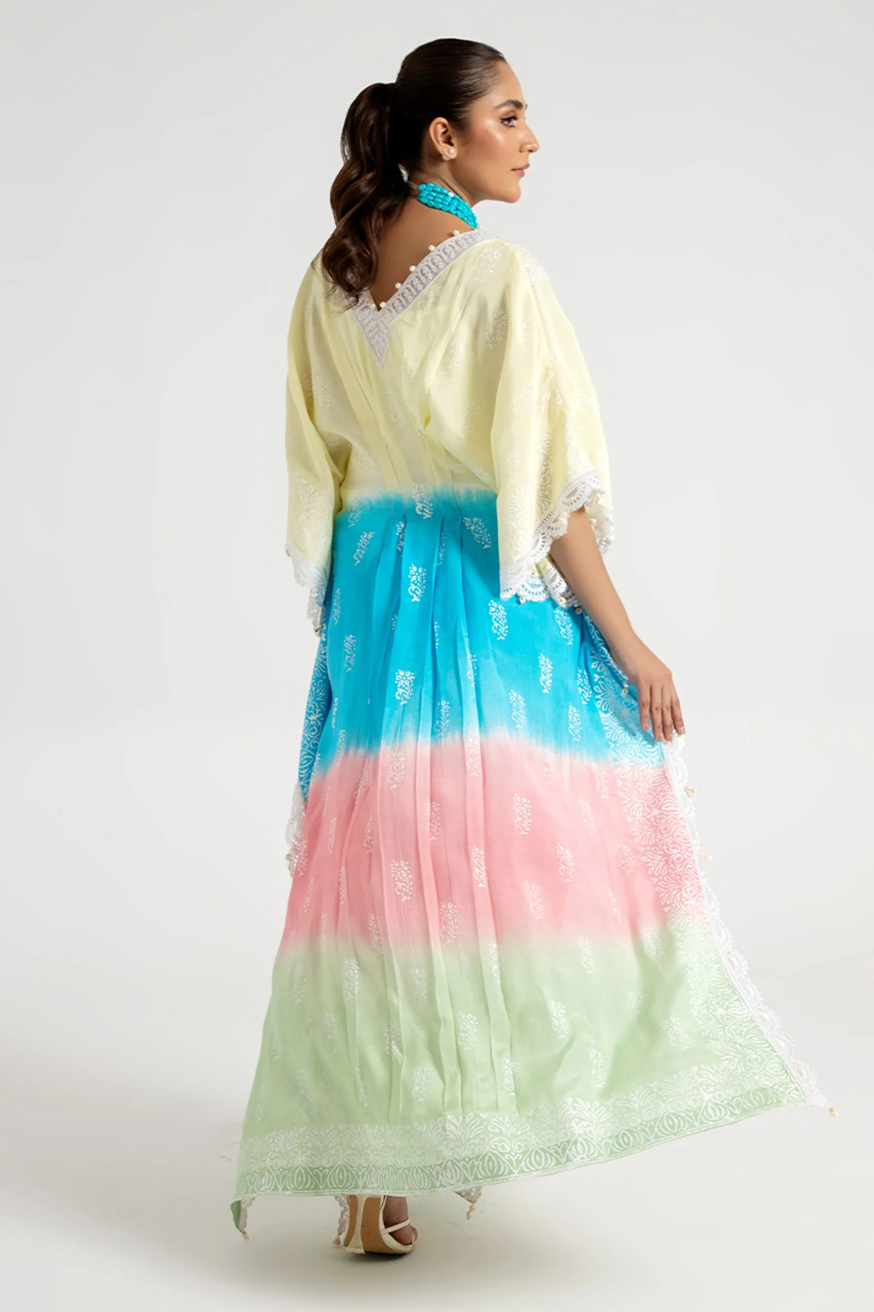 Arif Ashraf - Sari - Multi - Viscose Blend and Raw Silk - 2 Piece