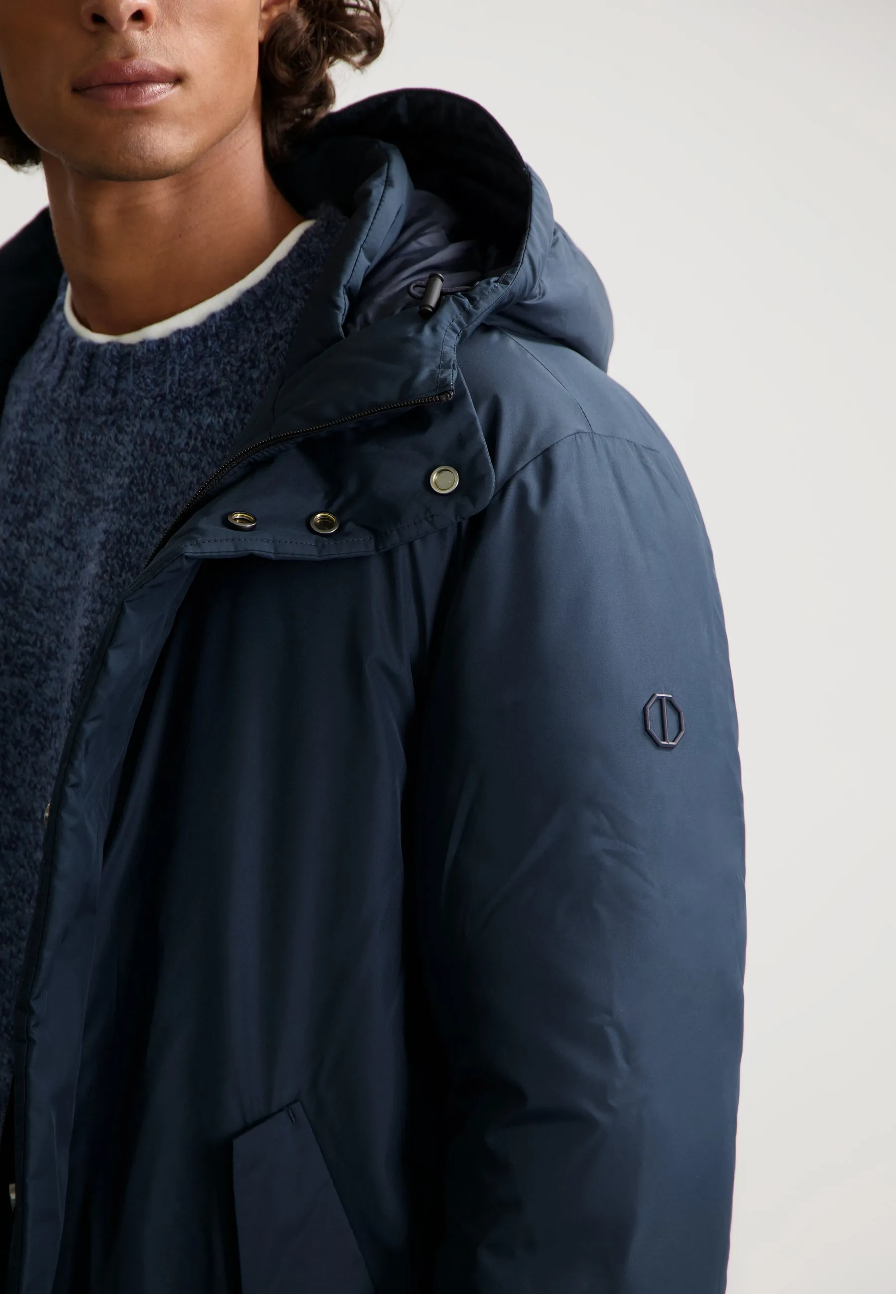 Asher Parka in Dark Navy