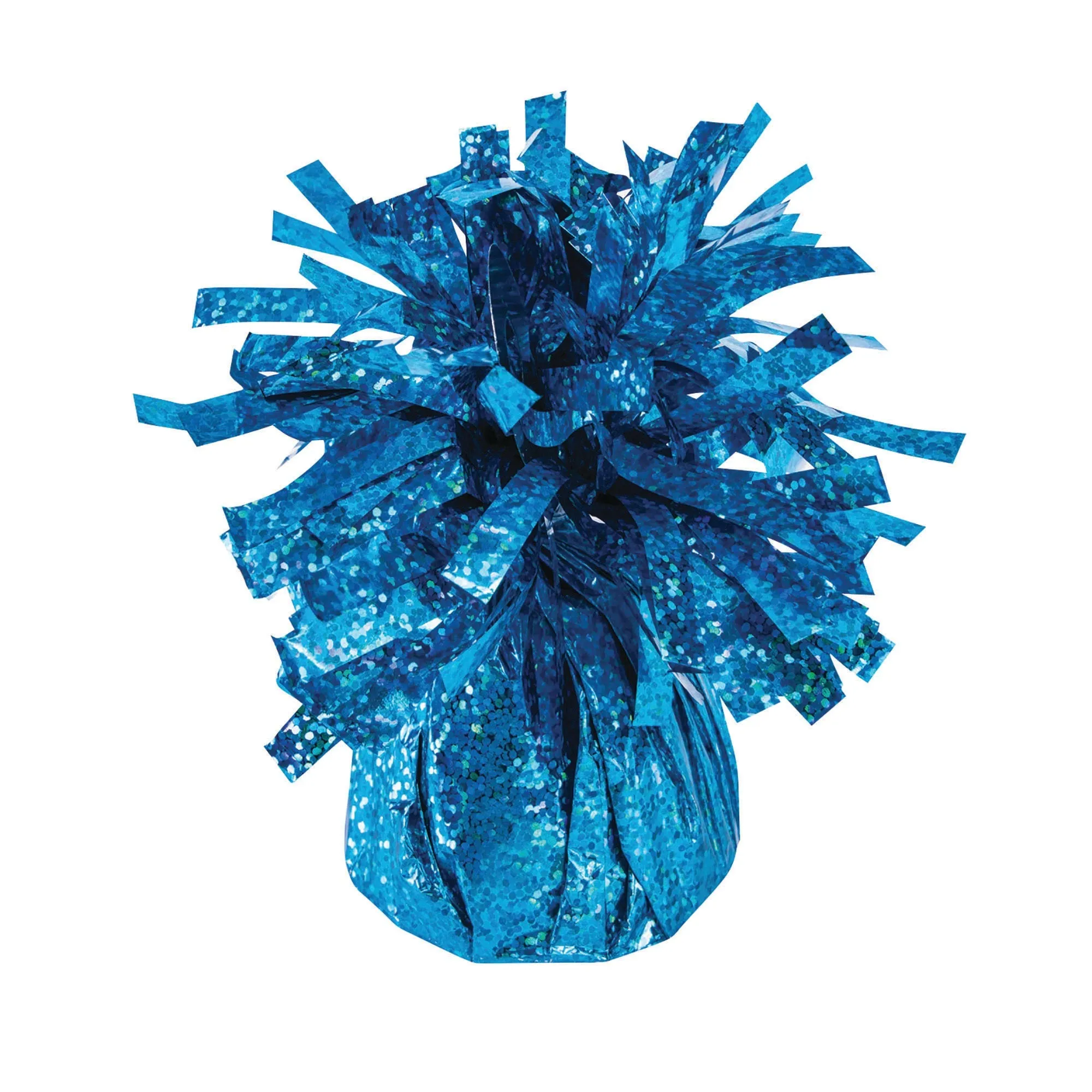 Balloon Weight Small Pck Blue Holographic