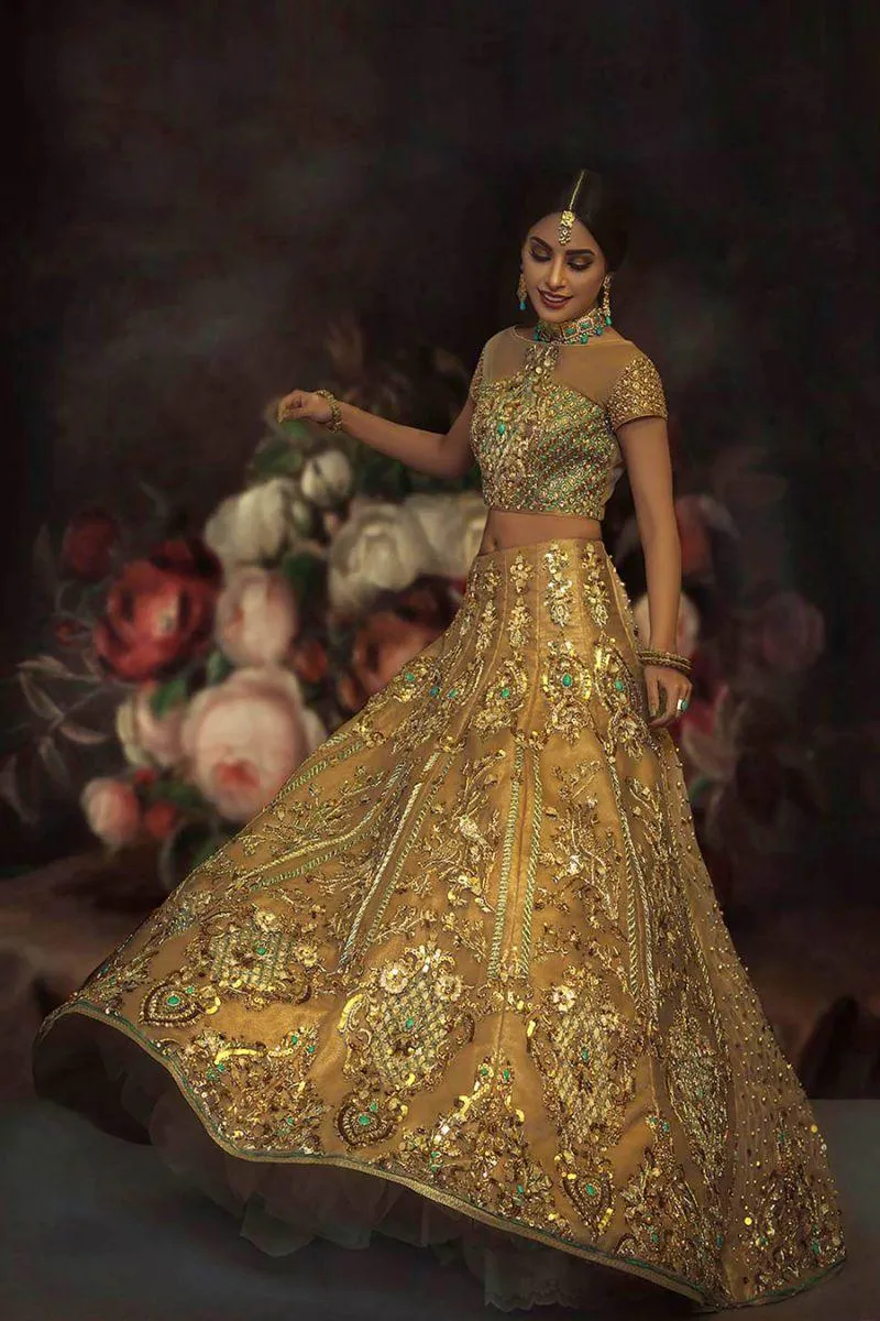 Basit Sipra - BELLE PRINCESSE D02 - Zardozi - 2 Piece