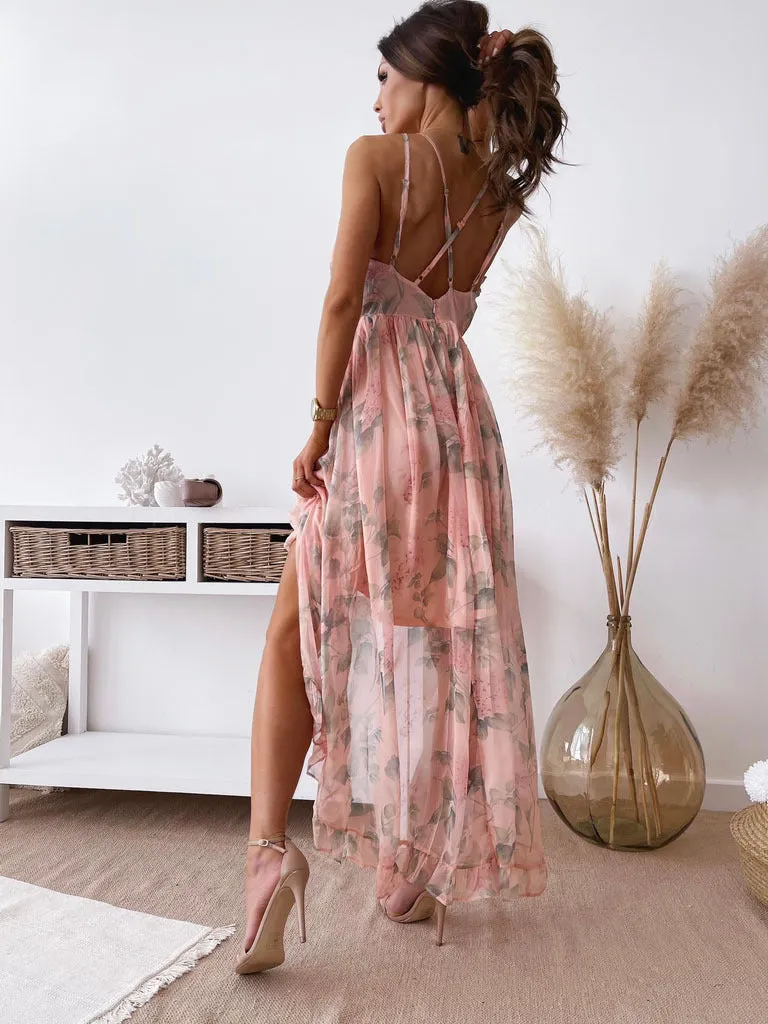 Bohemian Sexy Sling Loose Chiffon Dress