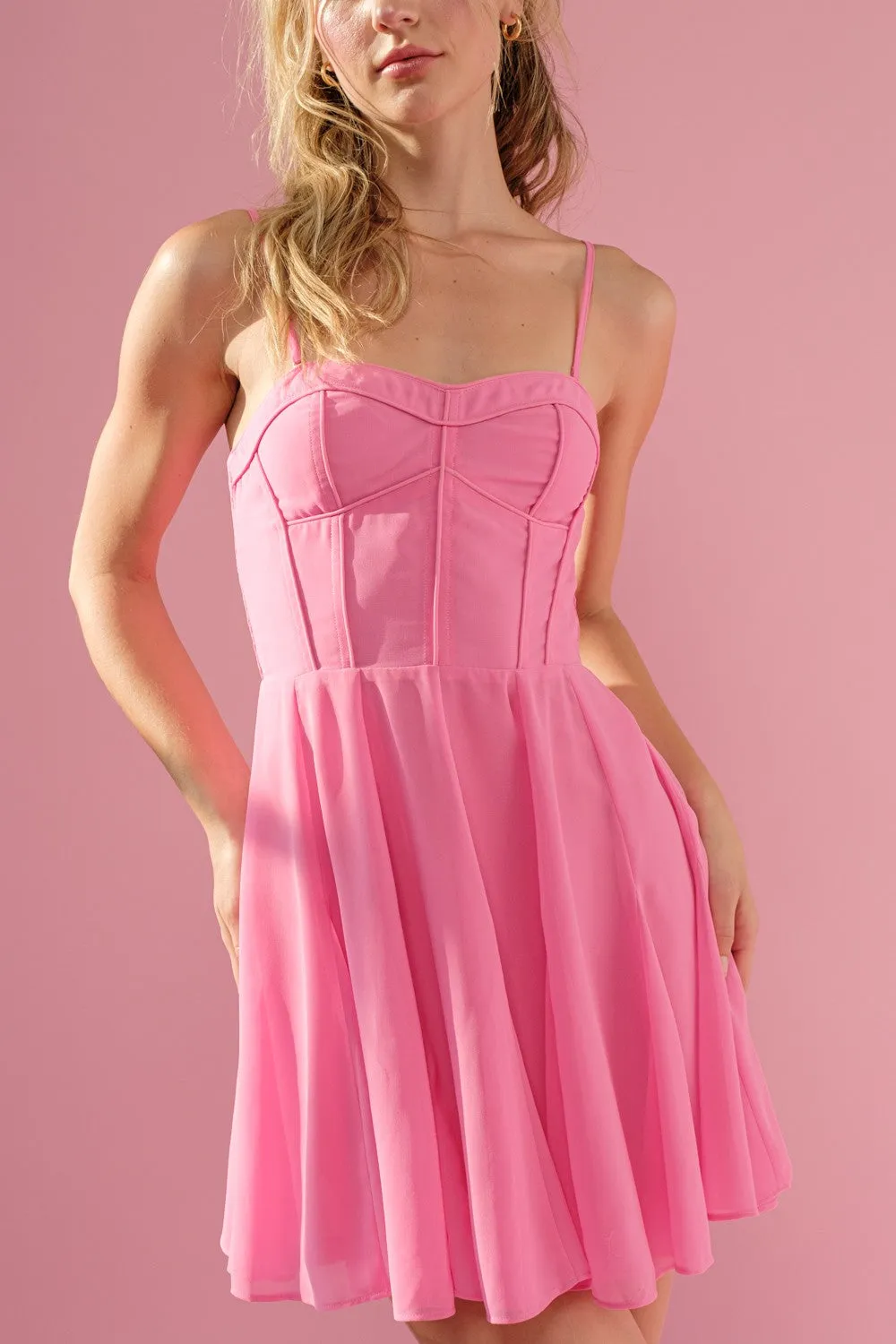 Bustier Mini Dress