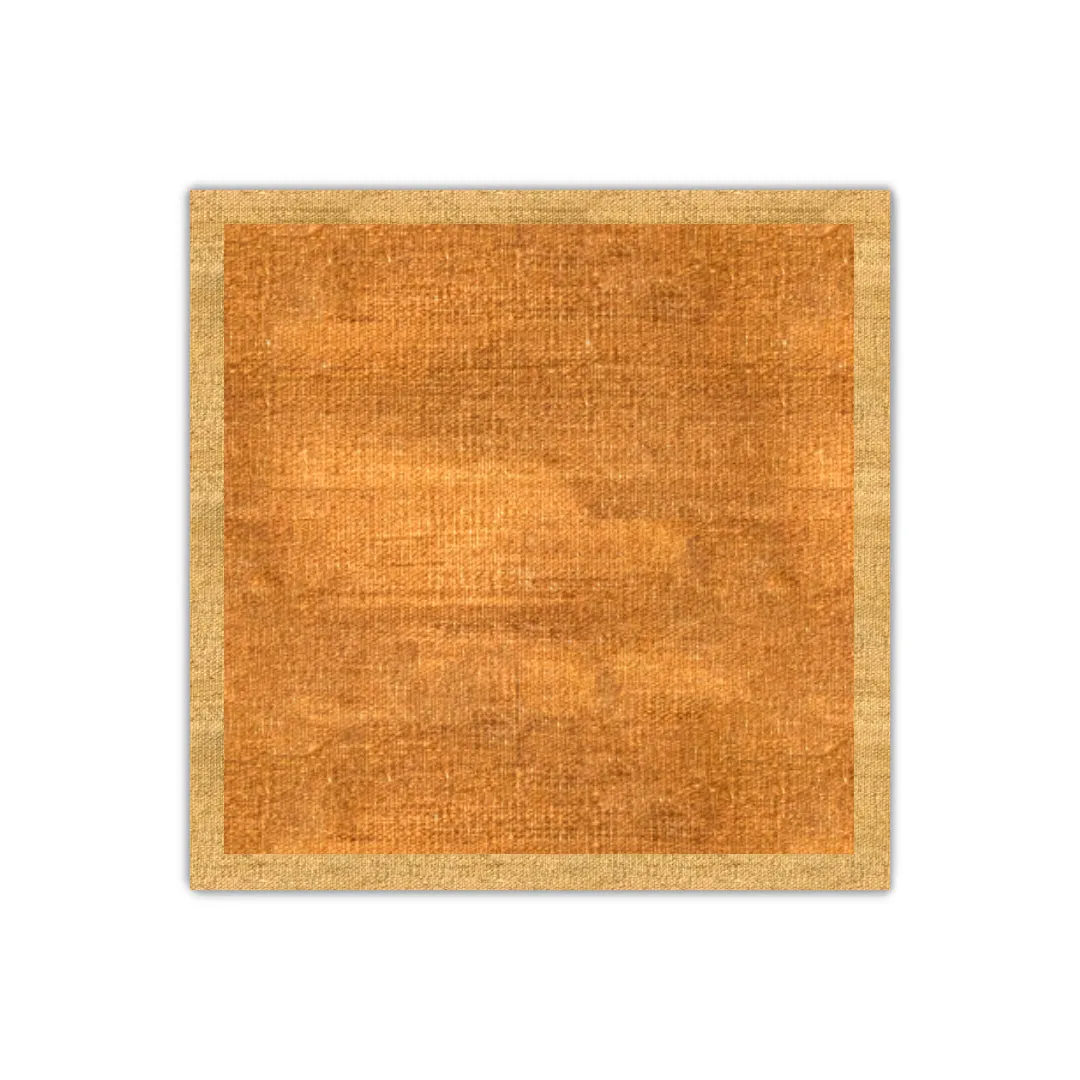Caramel with sand border kilim