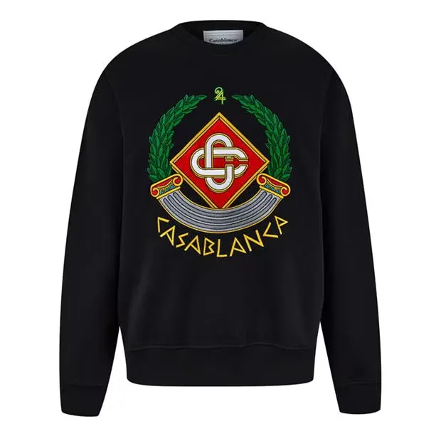 Casablanca Casa Crest Jumper Black