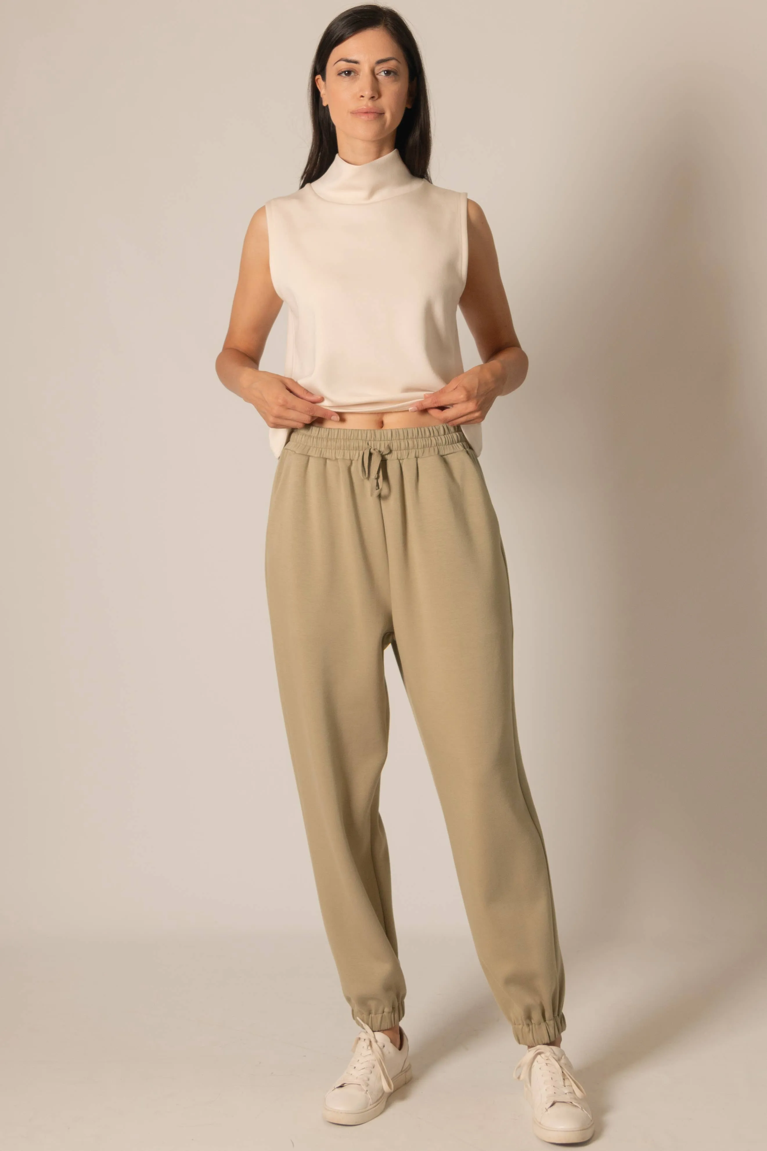 Cassandra Butter Modal Joggers // Olive