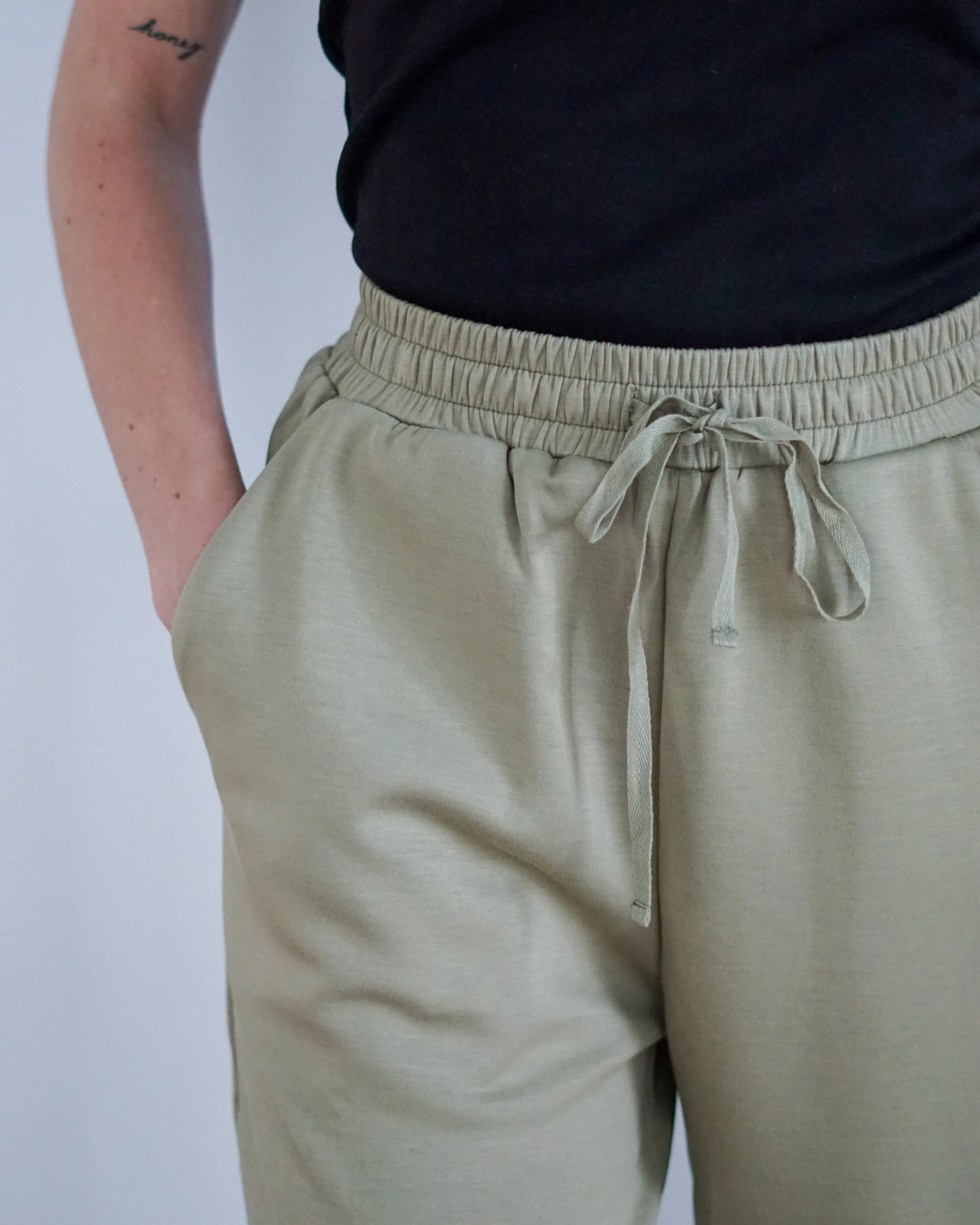 Cassandra Butter Modal Joggers // Olive