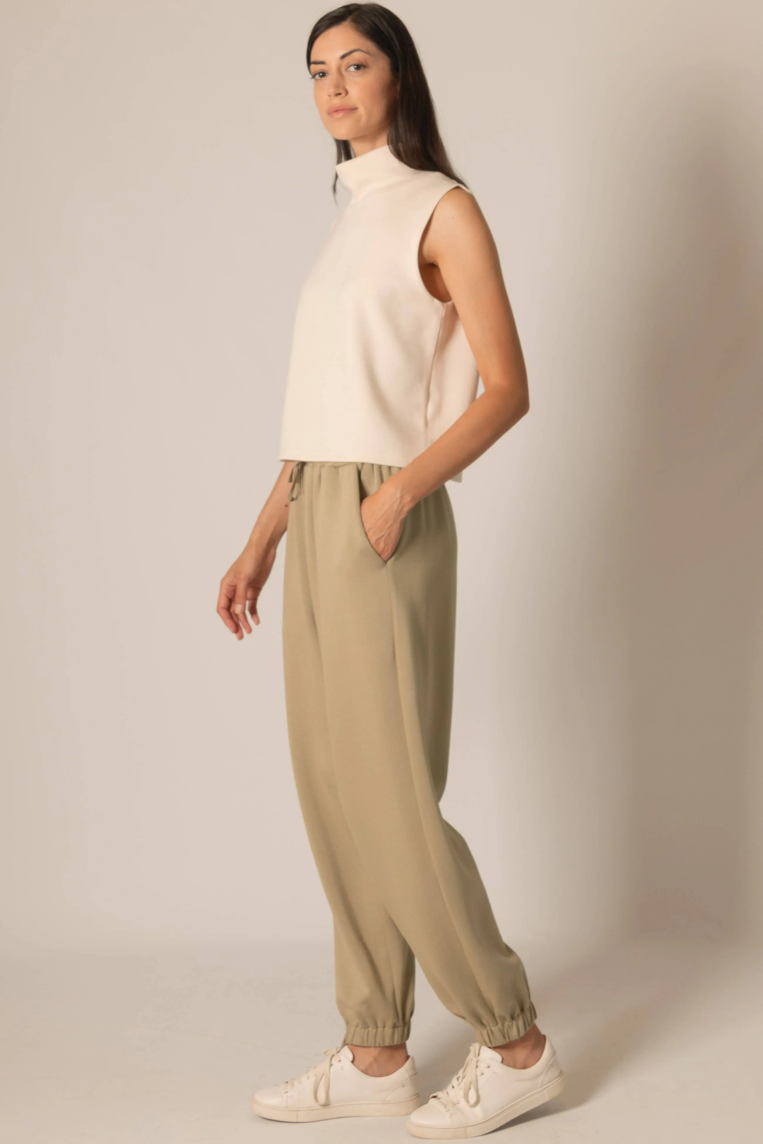 Cassandra Butter Modal Joggers // Olive