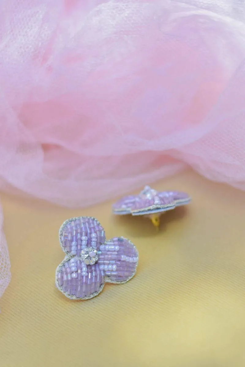CHAPTER 13 - BUD Earrings - Lilac - 19077