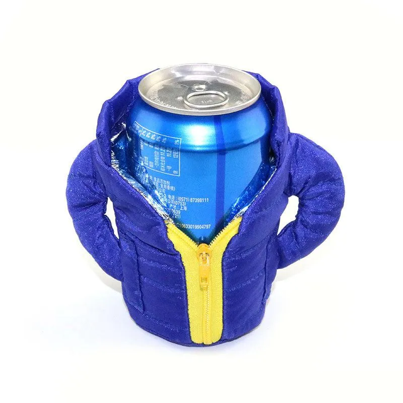 Cooling jacket for drinks - keeps drinks cold longer