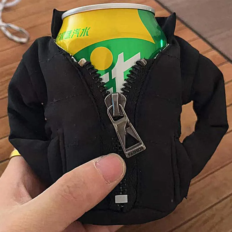 Cooling jacket for drinks - keeps drinks cold longer