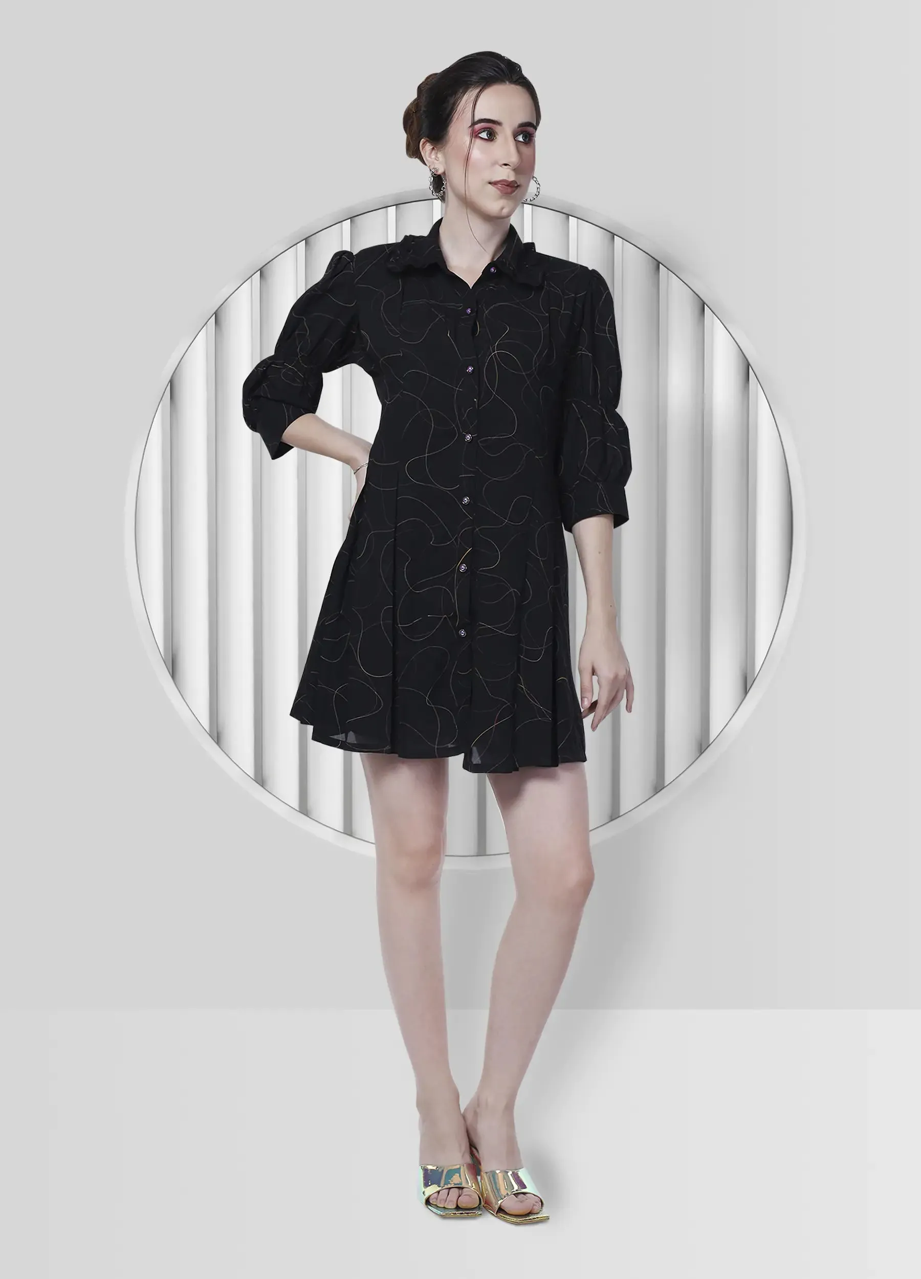Dapper black dress