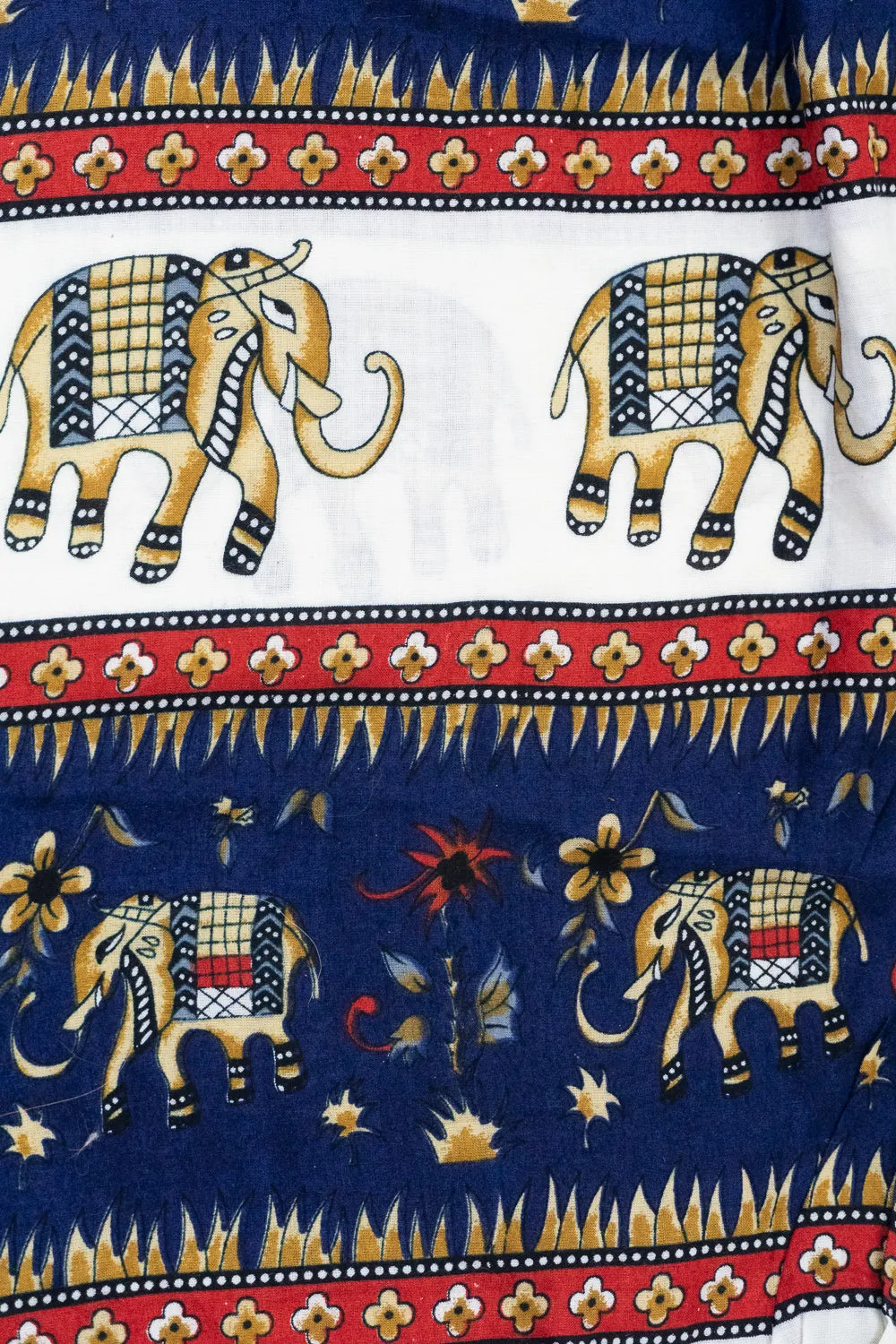 Dark Blue Sweet Elephant Harem Pants