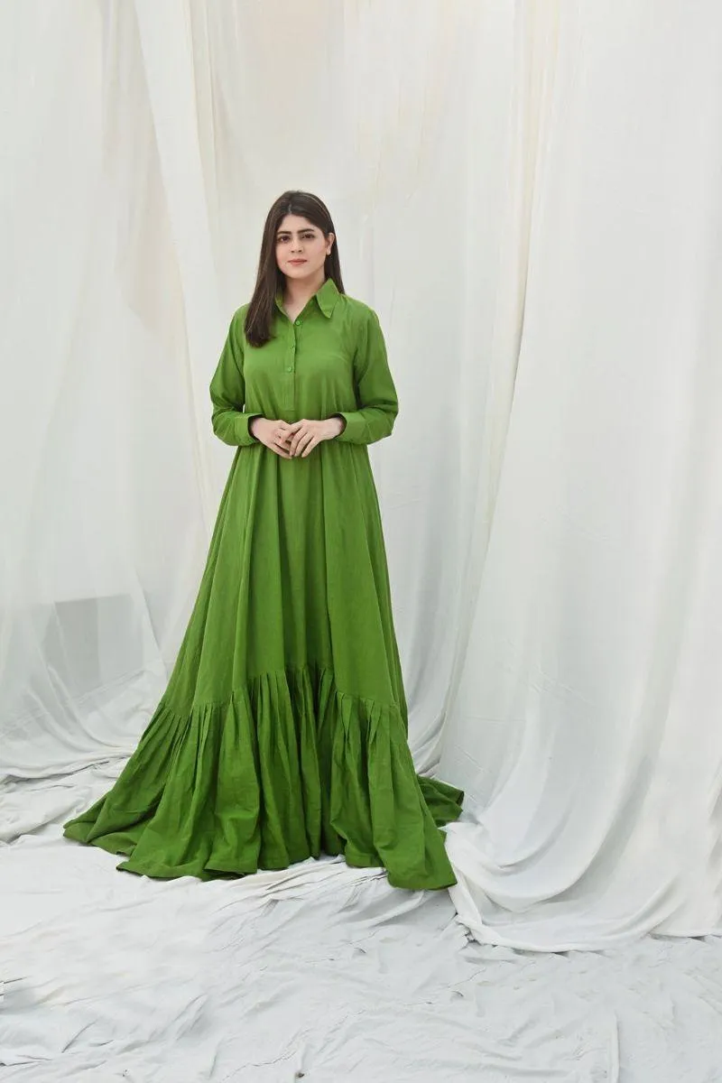 Deepak & Fahad - BAL-W004 - Lime Green - 2 Piece