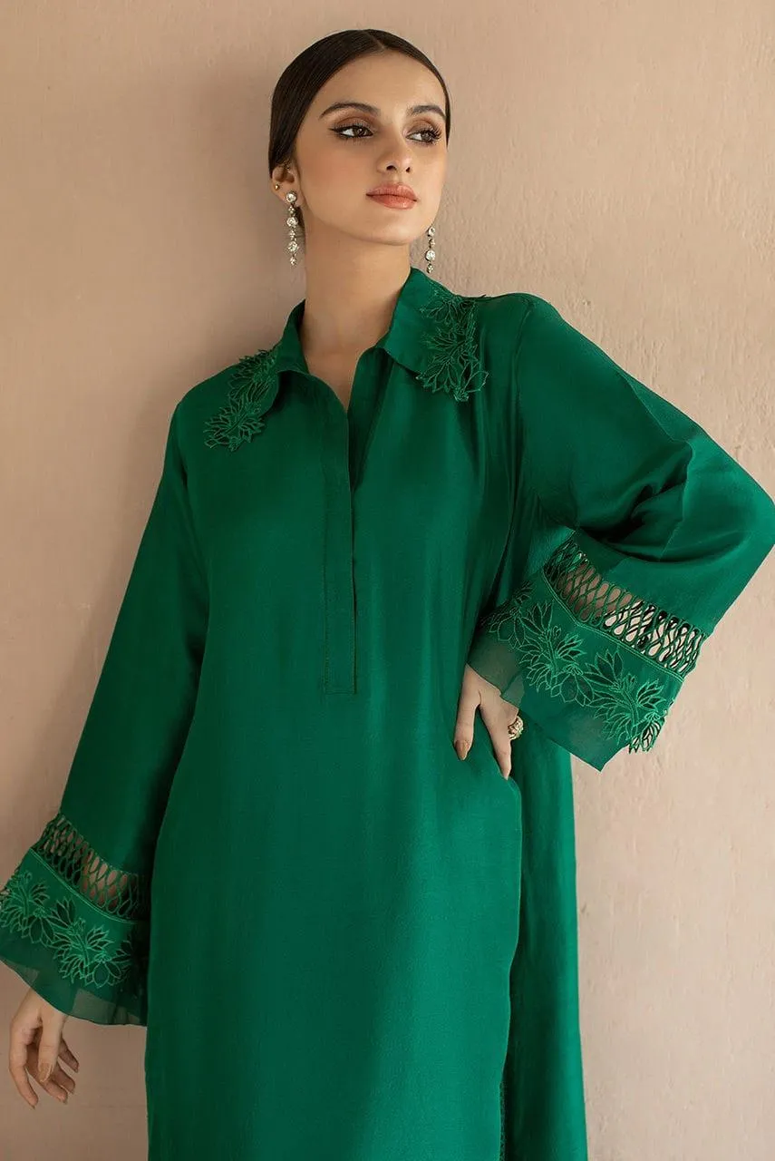 Deepak Perwani - Classic Green - Green - Kut220 - Sunita Marshall