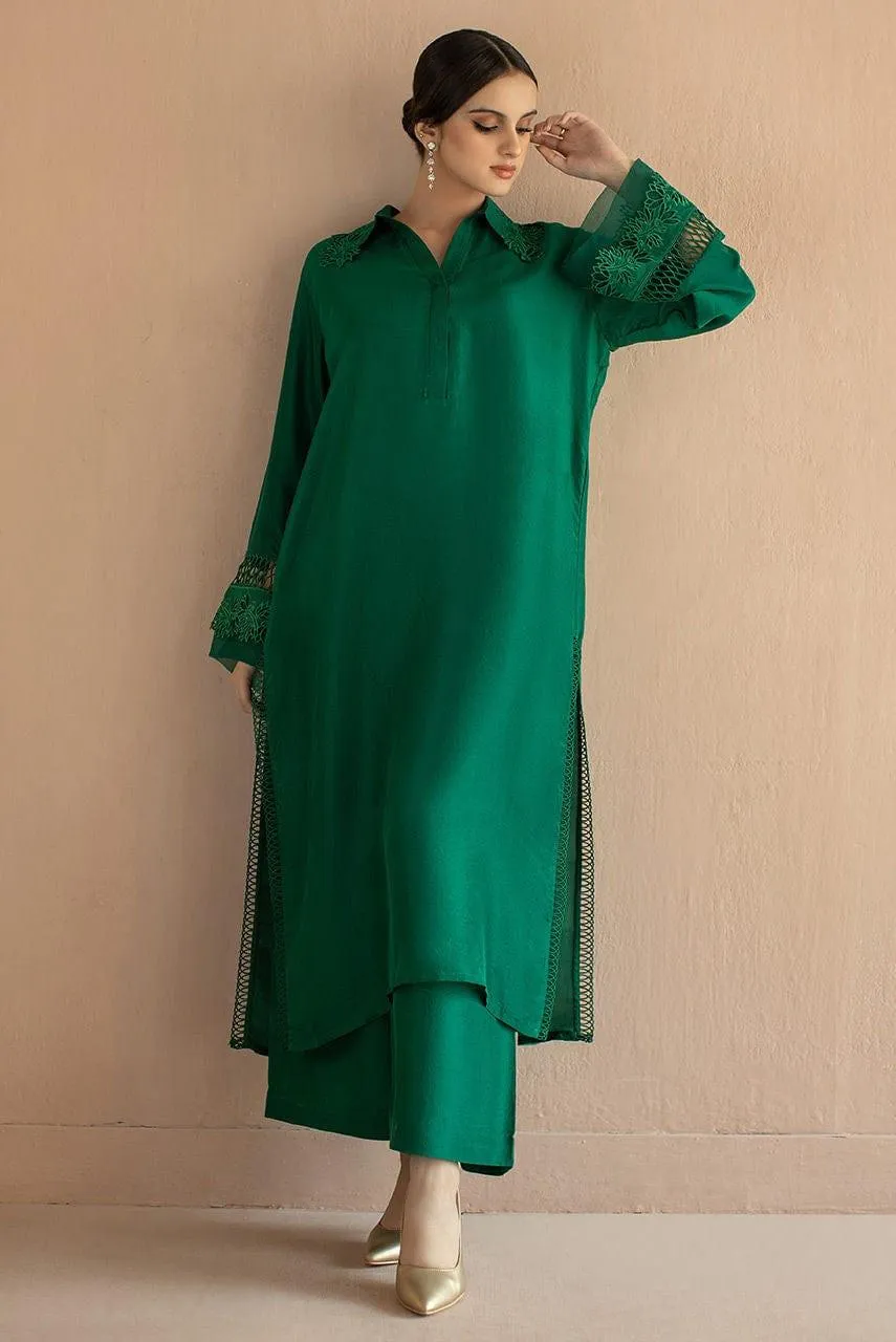 Deepak Perwani - Classic Green - Green - Kut220 - Sunita Marshall