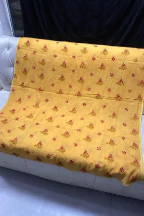 Designs By Amina - Hand work Fancy paka work With four border kingri - lawn - Dupatta - 11