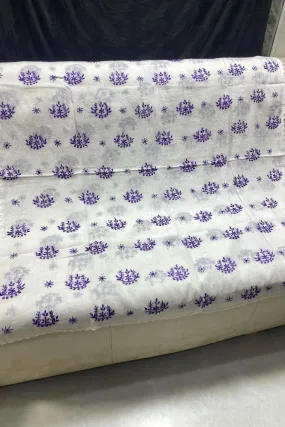 Designs By Amina - Hand work Fancy paka work With four border kingri - lawn - Dupatta - 4
