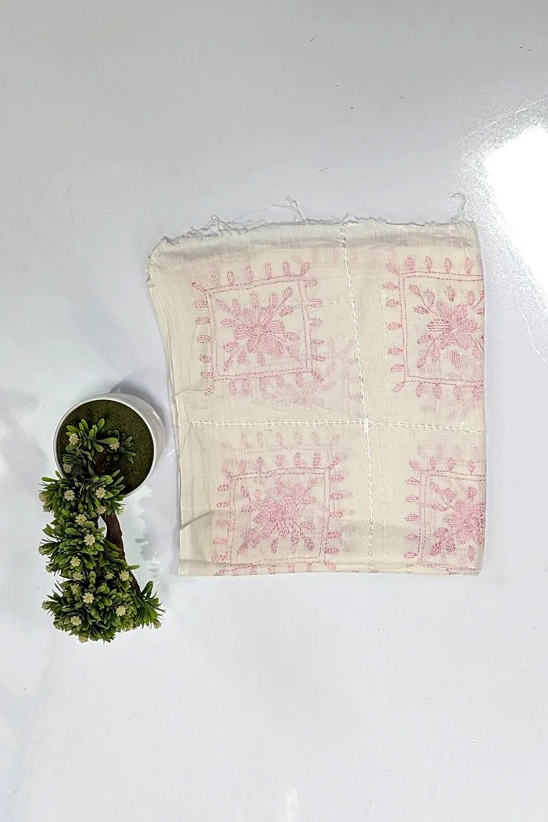 Designs by Amina - Hand Work - Wool - Shawl - 1 Piece - 0018