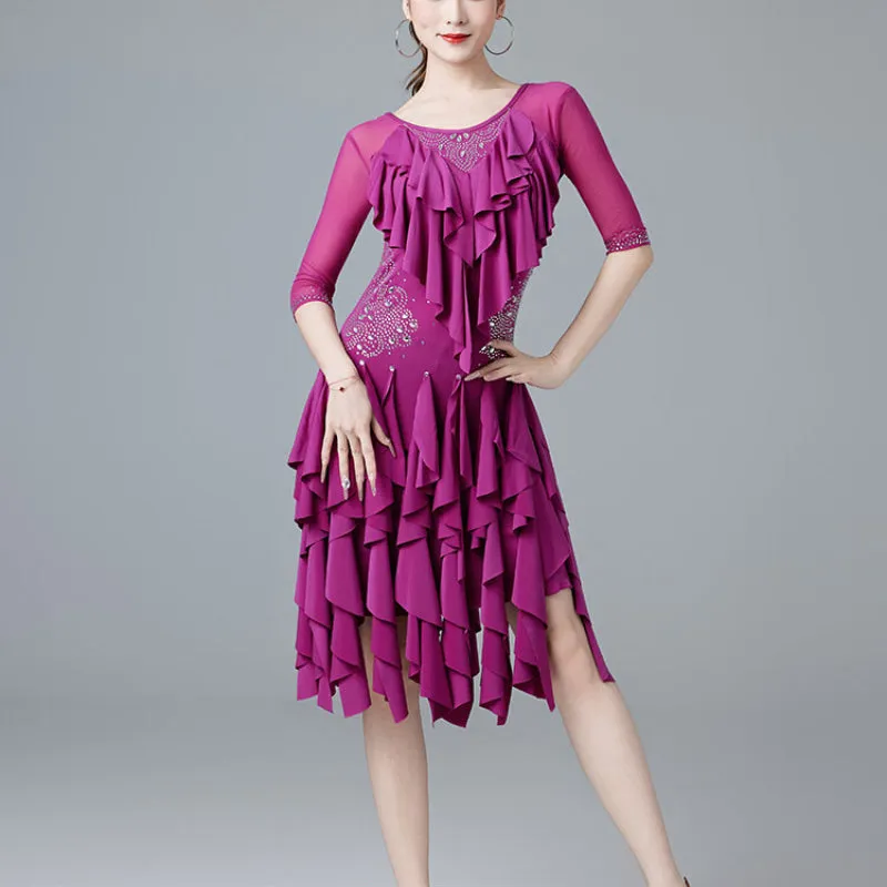 Diamond Professiomal Latin Dance Dress