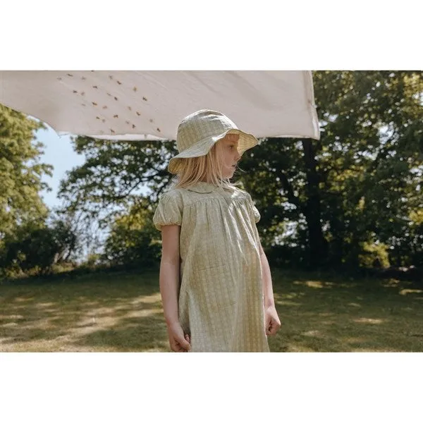 Flöss Stella Dress Lime Gingham