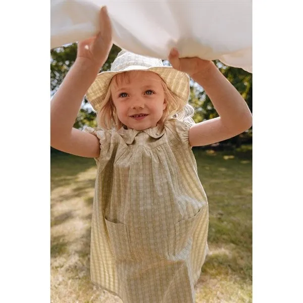 Flöss Stella Dress Lime Gingham
