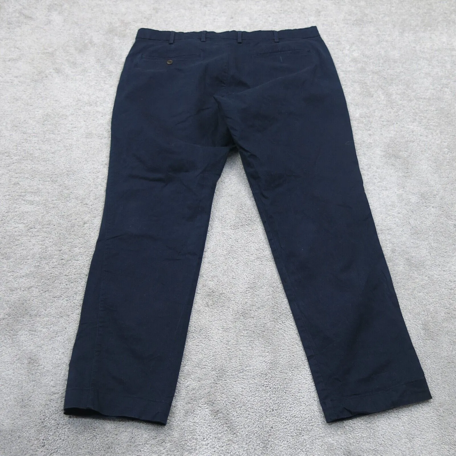 GAP Mens Slim Straight Leg Chino Pants Stretch Mid Rise Blue Size W38XL30