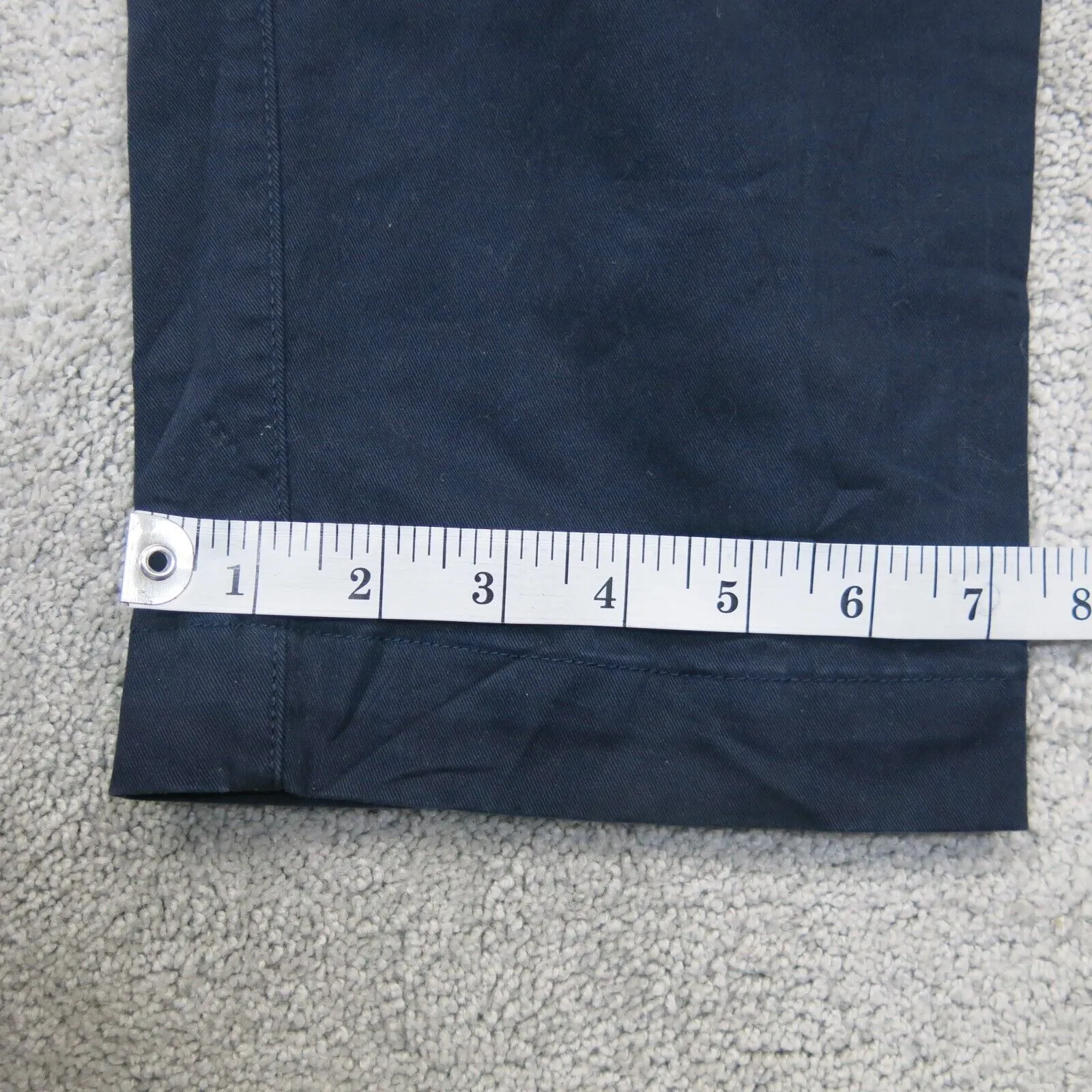 GAP Mens Slim Straight Leg Chino Pants Stretch Mid Rise Blue Size W38XL30