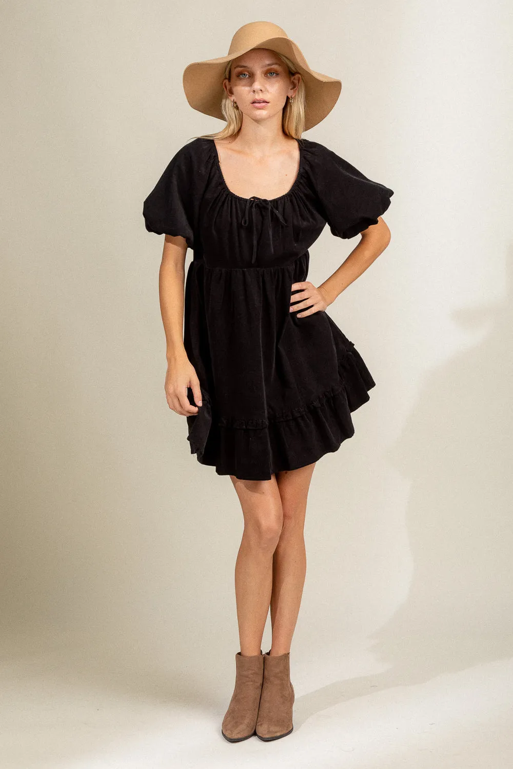 Grateful Heart Dress - Black