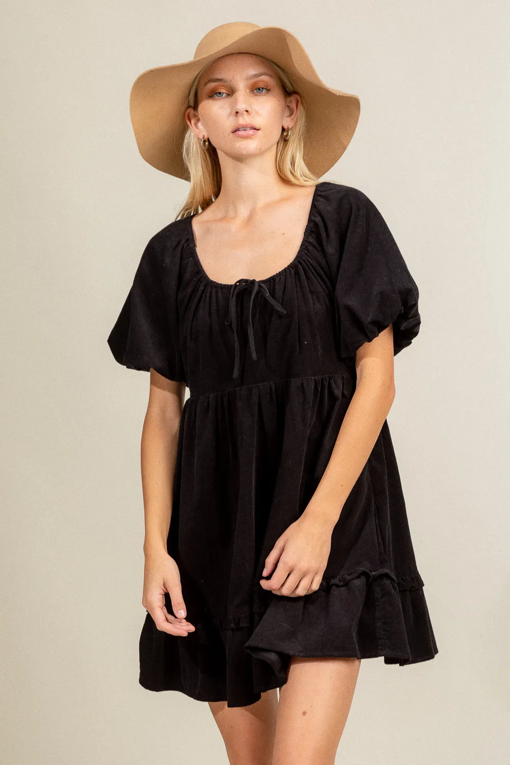 Grateful Heart Dress - Black