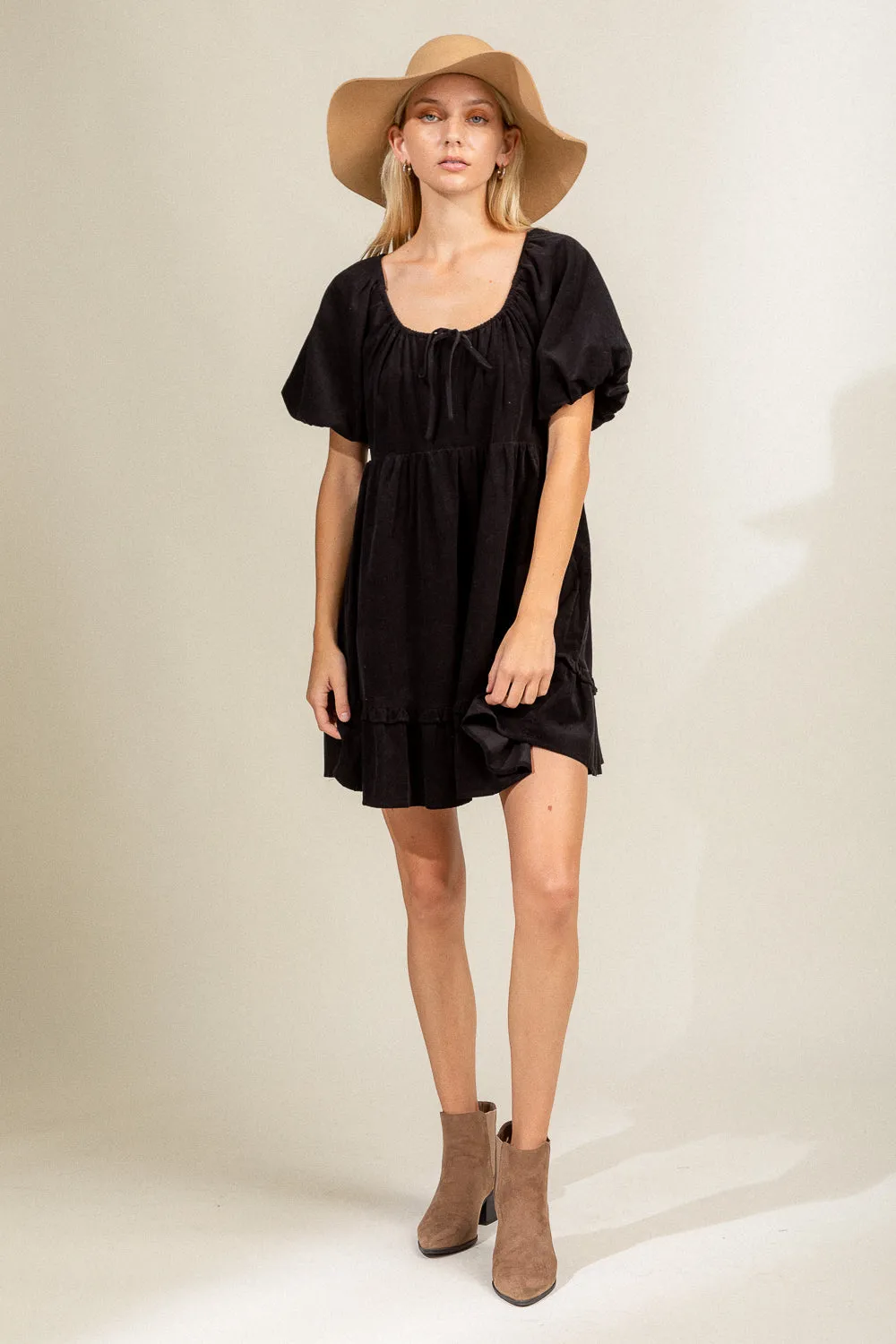 Grateful Heart Dress - Black