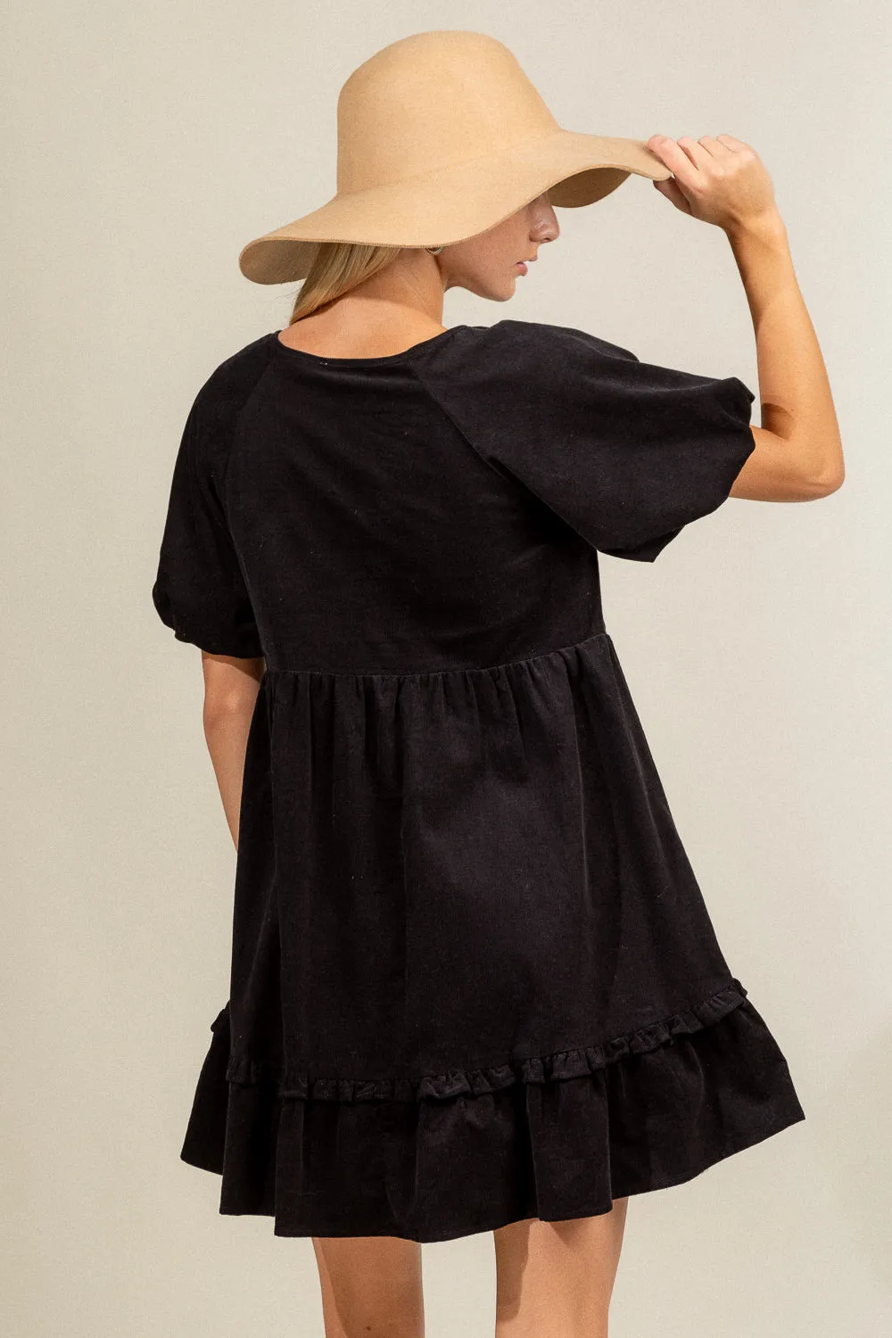 Grateful Heart Dress - Black