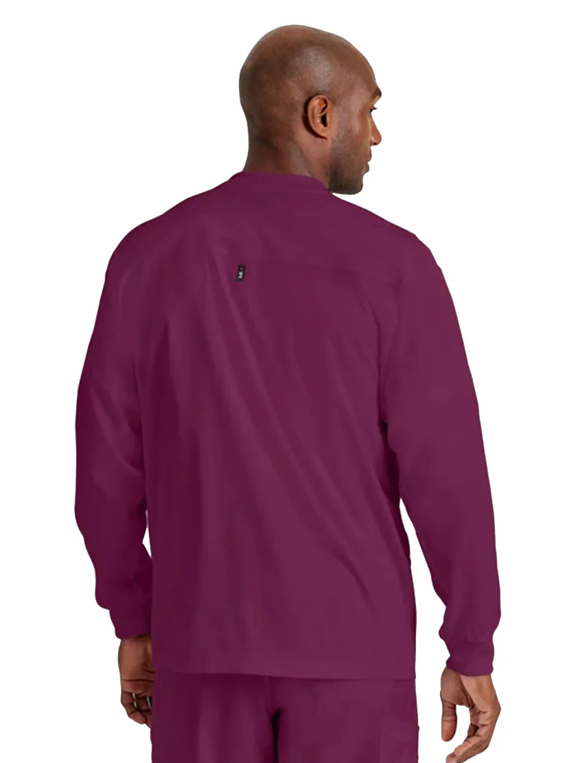 Grey's Anatomy Stretch™ by Barco React 5-Pocket Crewneck Warmup Scrub Jacket