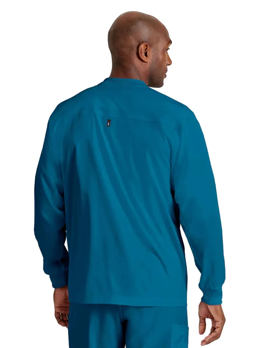 Grey's Anatomy Stretch™ by Barco React 5-Pocket Crewneck Warmup Scrub Jacket
