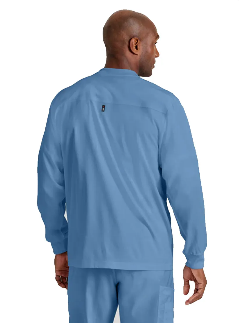 Grey's Anatomy Stretch™ by Barco React 5-Pocket Crewneck Warmup Scrub Jacket