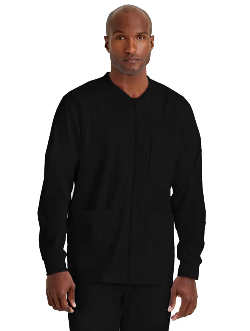 Grey's Anatomy Stretch™ by Barco React 5-Pocket Crewneck Warmup Scrub Jacket