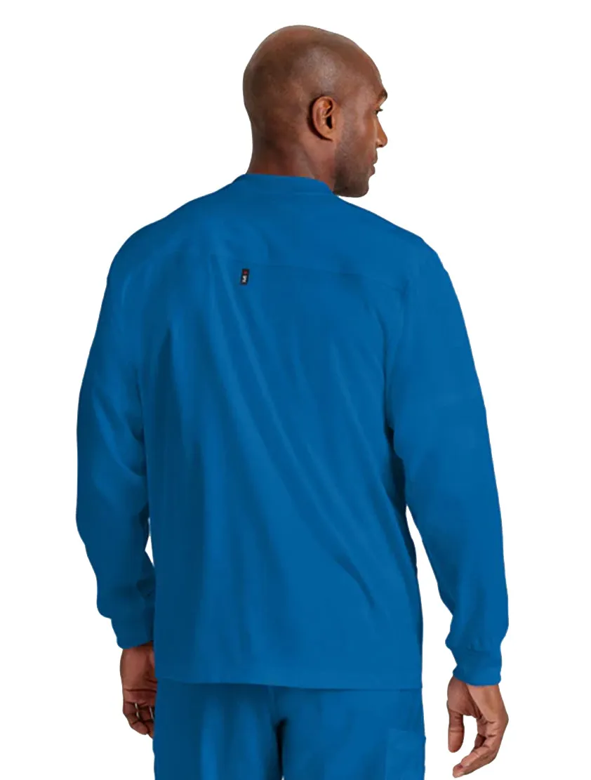 Grey's Anatomy Stretch™ by Barco React 5-Pocket Crewneck Warmup Scrub Jacket