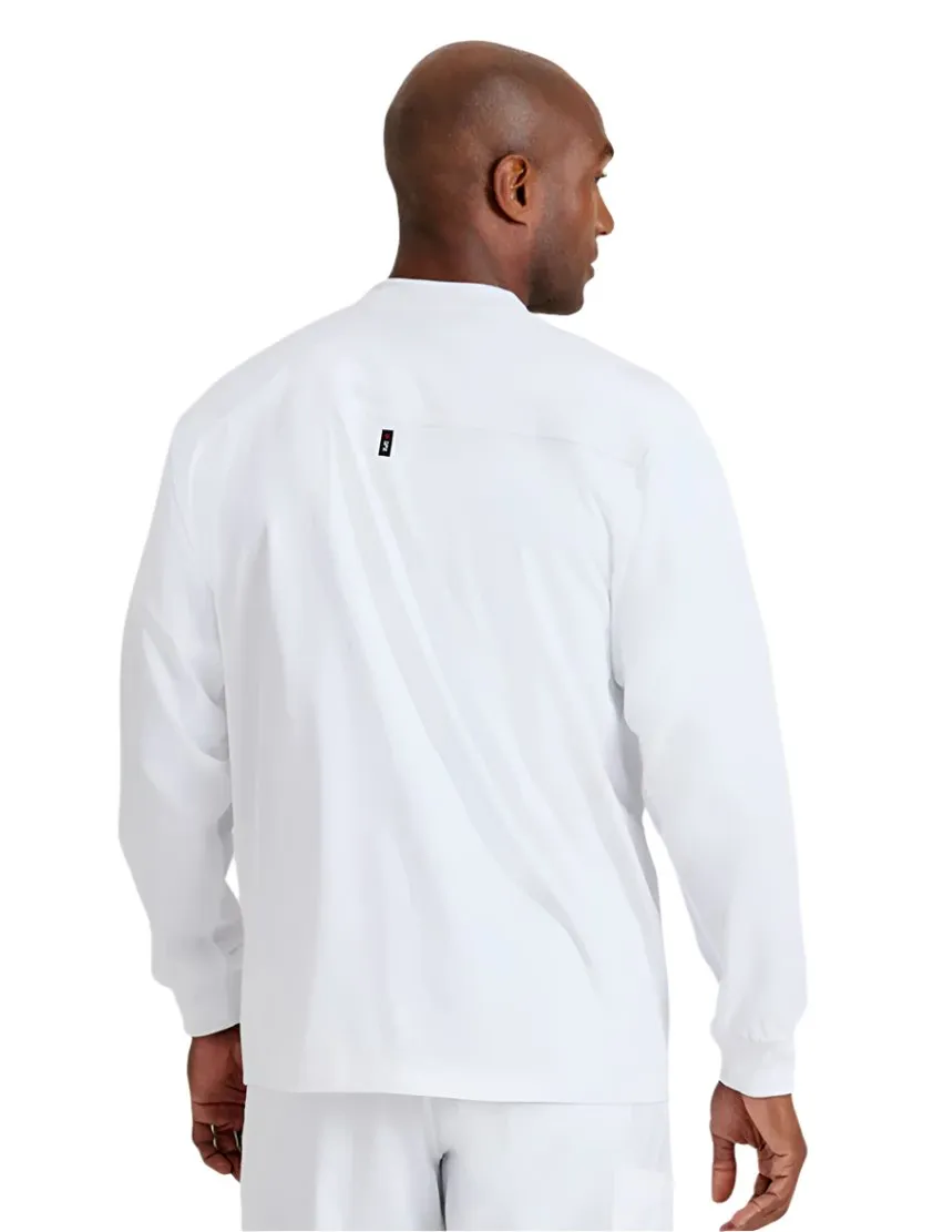 Grey's Anatomy Stretch™ by Barco React 5-Pocket Crewneck Warmup Scrub Jacket