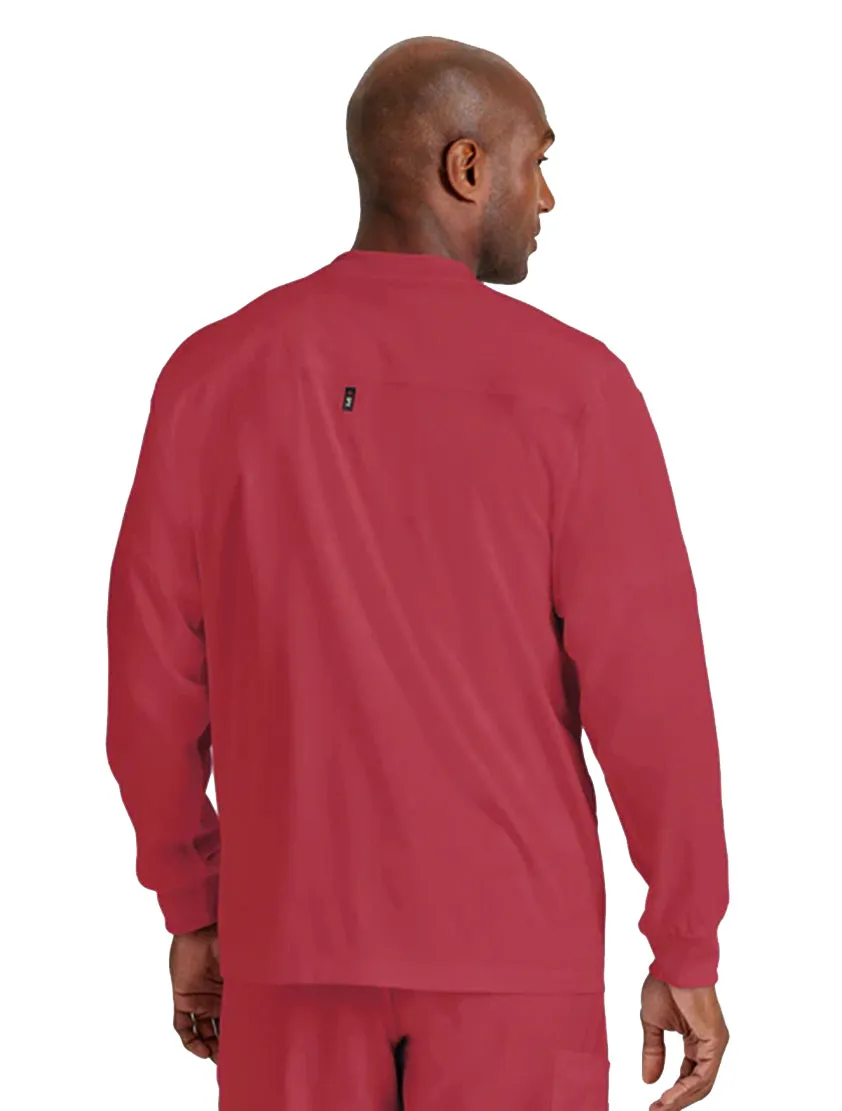 Grey's Anatomy Stretch™ by Barco React 5-Pocket Crewneck Warmup Scrub Jacket