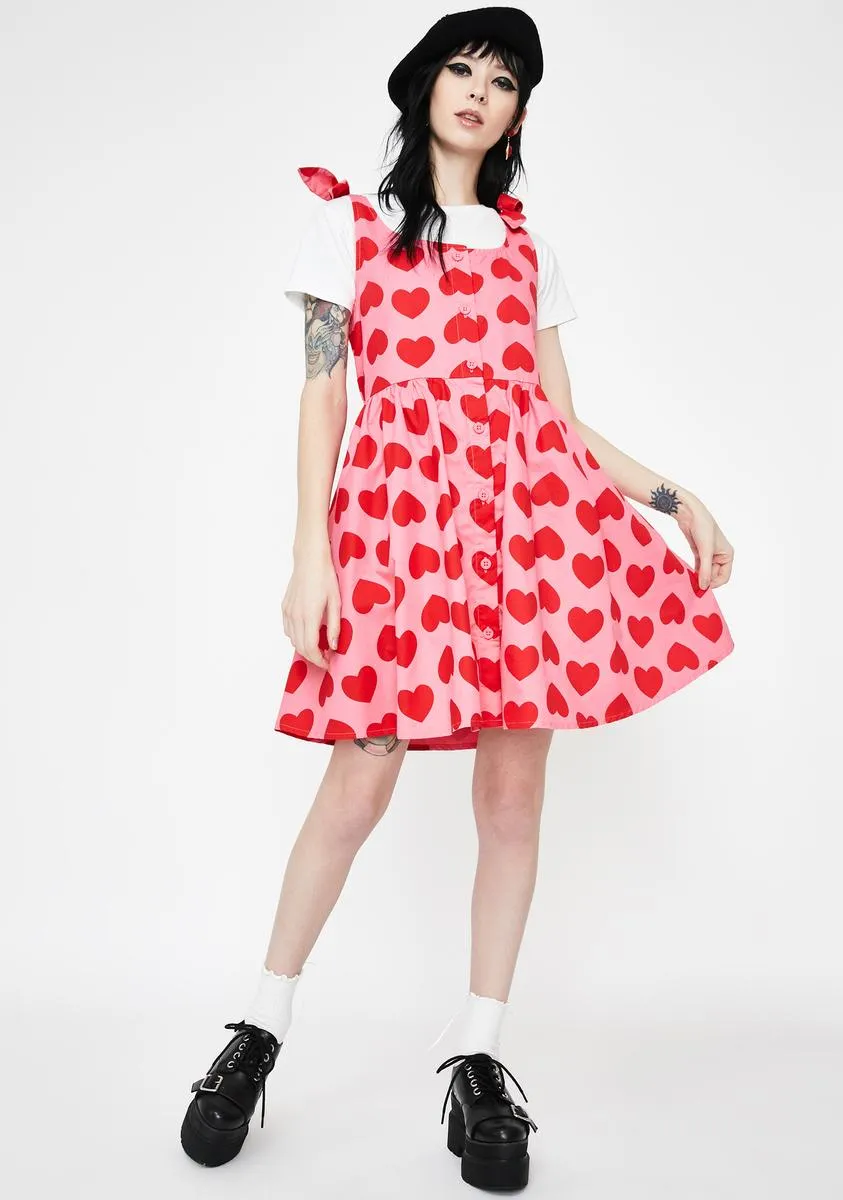 Heart Repeat Tie Dress