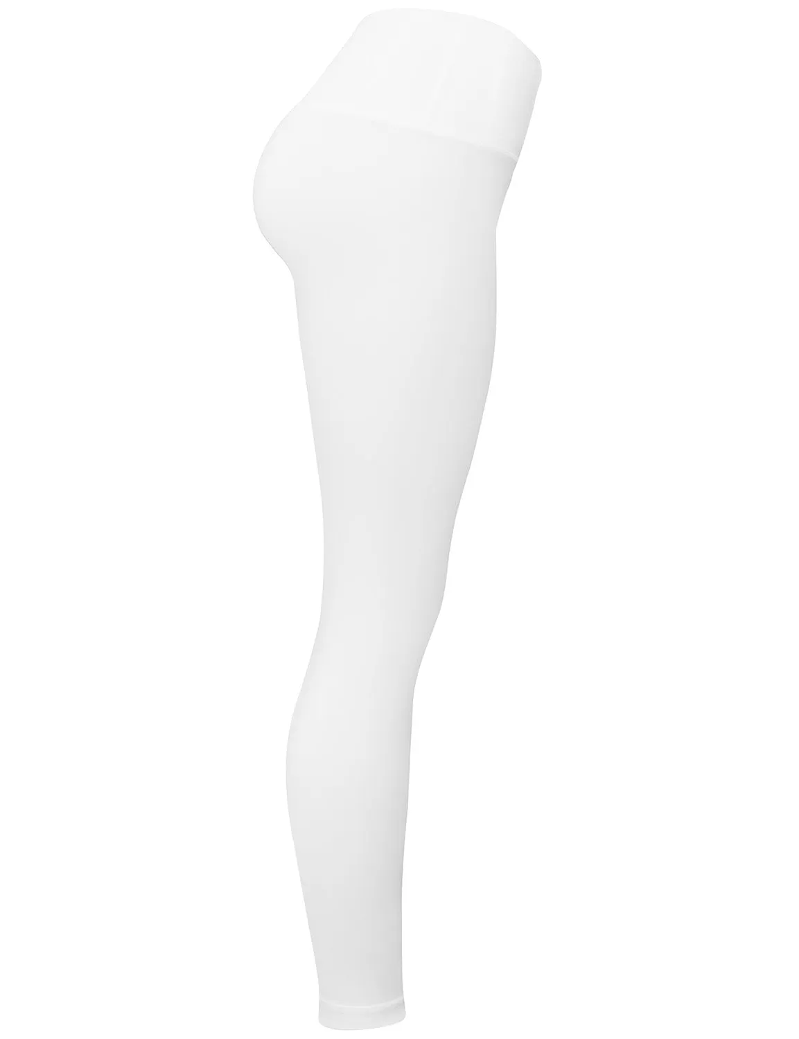 High Waist Gym Pants white_Gym
