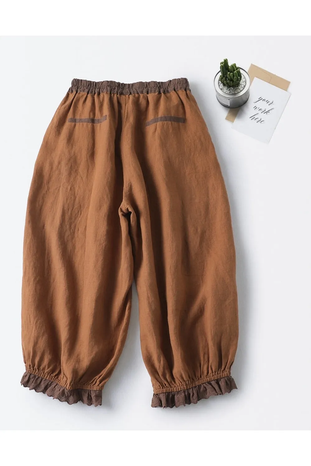 High Waist Wide-Leg Pants