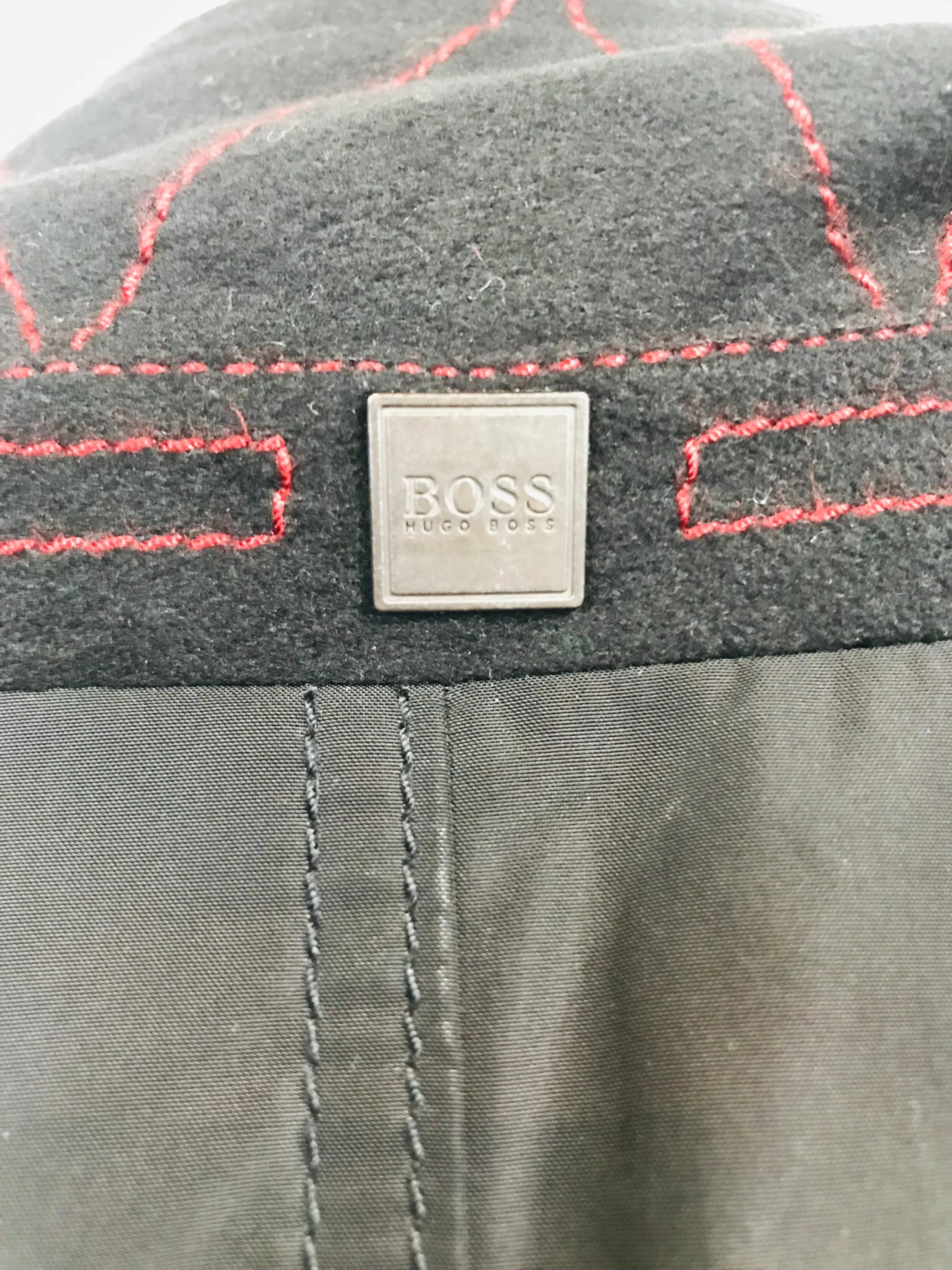 Hugo Boss Men's Zip Parka Jacket | 54 | Black