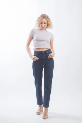 Jessie High Waist Stretch Streight Leg Jeans