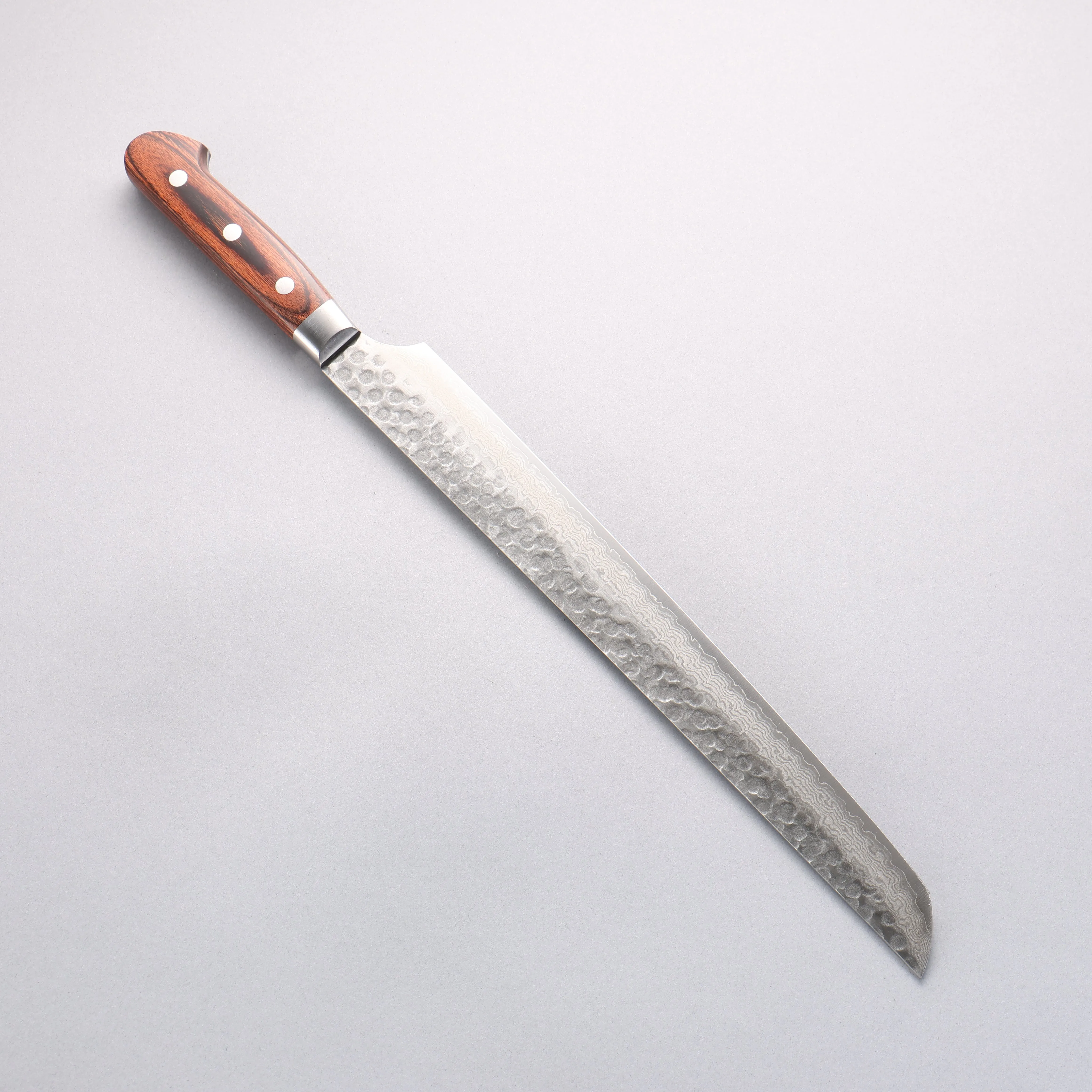 Jikko VG10 17 Layer Sakimaru Yanagiba  300mm Mahogany Handle